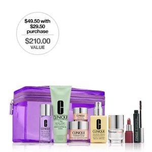 $49.50 with any $29.50 purchase @ Clinique