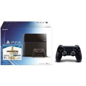 PlayStation 4 500GB Uncharted: The Nathan Drake Collection Bundle+ DualShock 4 wireless controller