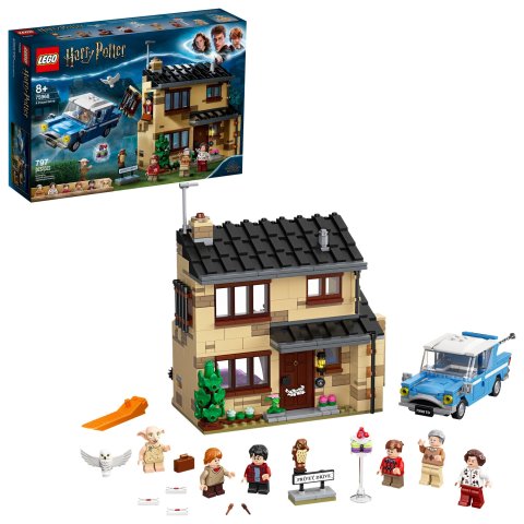 LegoHarry Potter 4 Privet Drive 75968 Collectible Building Toy for Kids who Love Role-Playing Games (797 Pieces)