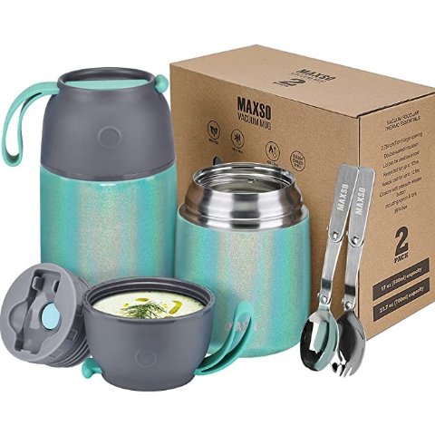 MAXSO Vacuum Insulated Food Jar on sale 50% off