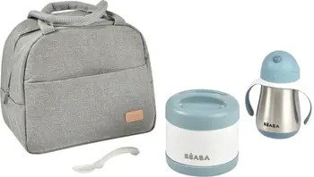 Kids' On-the-Go Insulated Lunch Bag & Meal Set