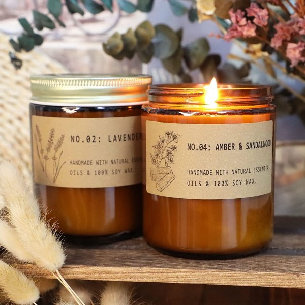 ASOEOSA JGBNX Candles for Home Scented