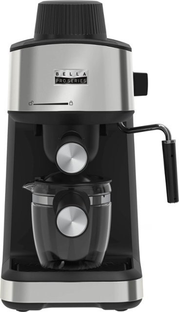 Bella Pro Series - Steam Espresso Machine - Black