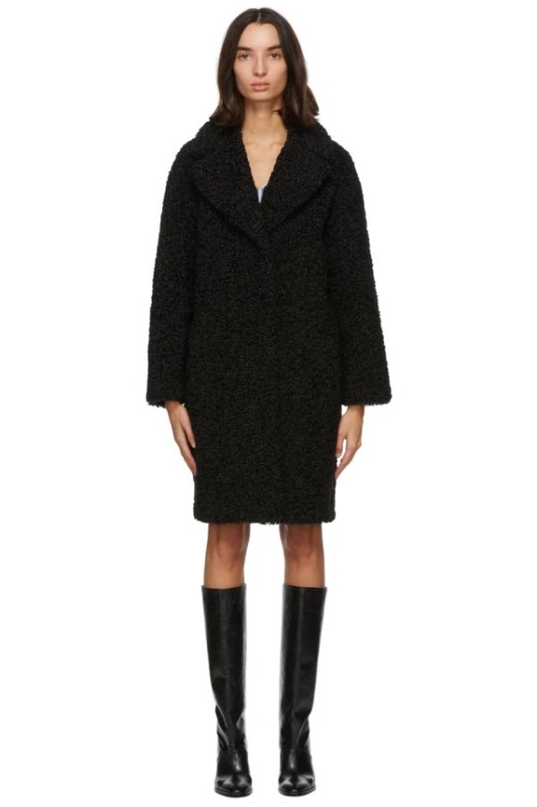 Black Camille Coat