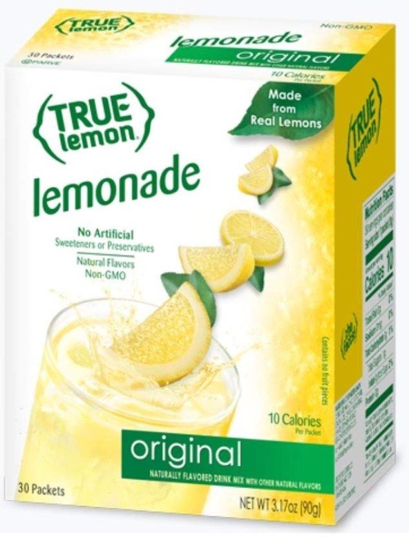 True 原味柠檬汁冲剂 30包