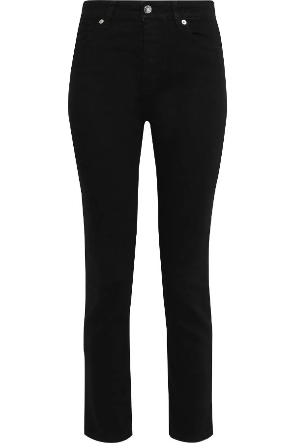 Galloway cropped high-rise skinny jeans