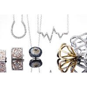 Diamond & More Geometric Jewelry on Sale @ Hautelook