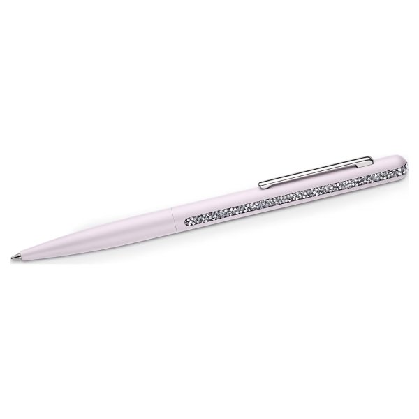Crystal Shimmer ballpoint pen Pink, Pink lacquered, Chrome plated