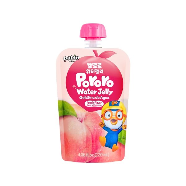Korea Pororo fruit jelly peach flavor 120ml