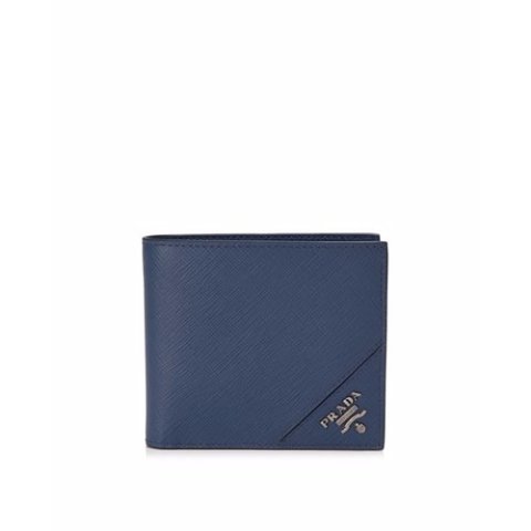 PradaSaffiano Metal Bifold Wallet