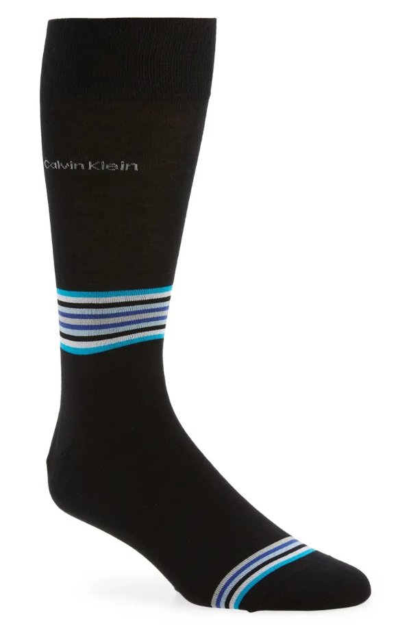 Ankle Stripe Tall Socks