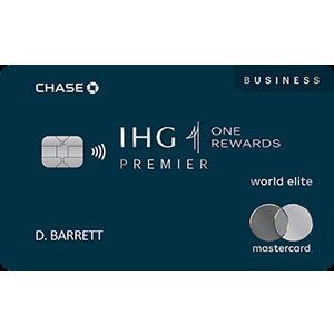 Earn 140,000 bonus pointsIHG One Rewards Premier Business Credit Card