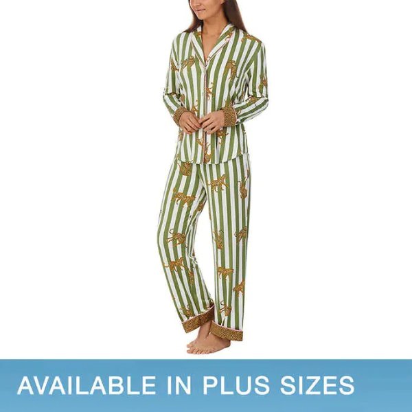 Service Ladies' Shawl Collar Pajamas Set