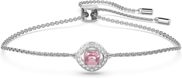 Angelic Square Crystal Jewelry Collection, Pink Crystals, Blue Crystals