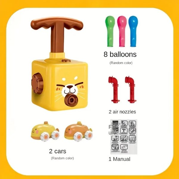 气球动力玩具车