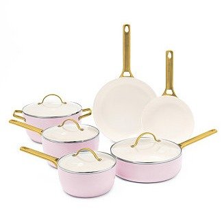 Padova Reserve 10-Pc. Ceramic Nonstick Cookware Set