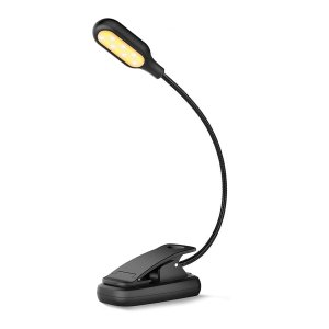 LOHAS Rechargeable LED Clip on Reading Light in Bed