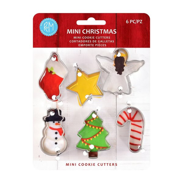 Mini Christmas 6-pc. Cookie Cutters