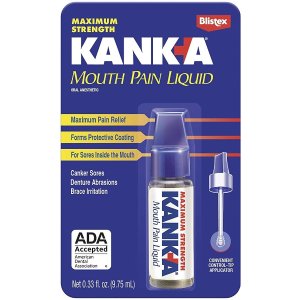 Kank-A Mouth Pain Liquid Maximum Strength 0.33 oz