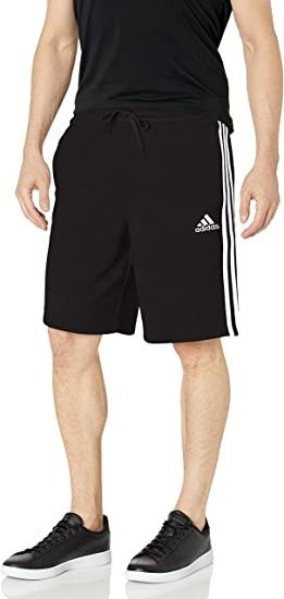 Men's Essentials Fleece 3-Stripes Shorts
