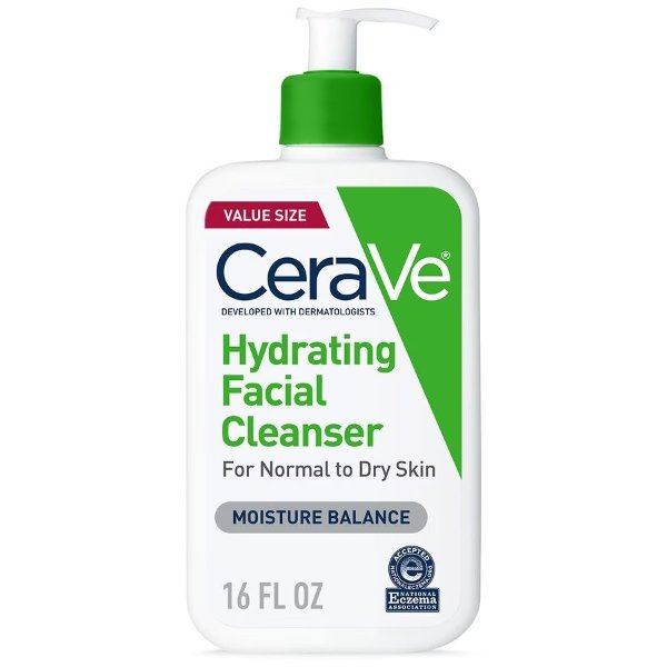 Hydrating Face Cleanser for Sensitive and Dry Skin16.0fl oz