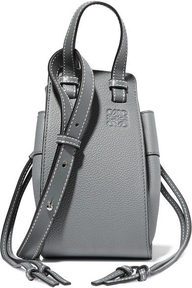 Hammock Dw mini textured-leather shoulder bag
