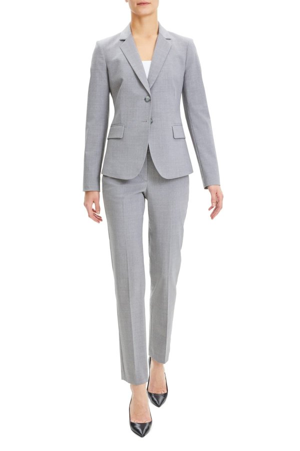 Carissa Stretch Wool Classic Suit Jacket