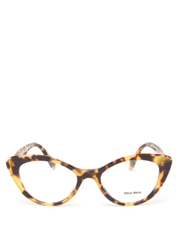 Cat-eye tortoiseshell-acetate glasses | Miu Miu | MATCHESFASHION US