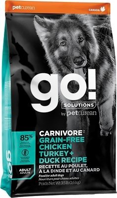 Solutions Carnivore Grain-Free Chicken, Turkey + Duck Adult Recipe Dry Dog Food, 22-lb bag - Chewy.com