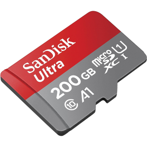 Sandisk Ultra 200GB Micro SDXC UHS-I Card with Adapter