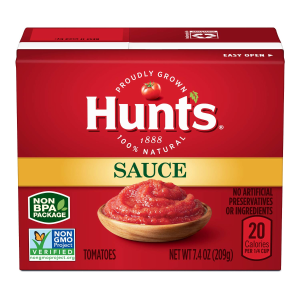 Hunt's 天然番茄酱 7.4oz 24包