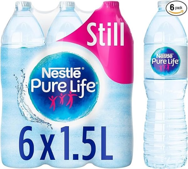 Nestle 矿泉水 6x1.5 L