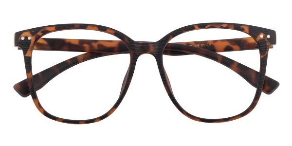 Square Tortoise Eyeglasses