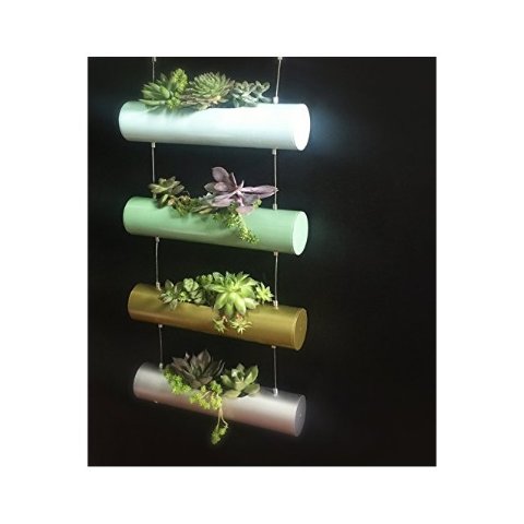 SOMMERLAND Vertical Garden Planting Cylinder Display System for Succulent Cactus 