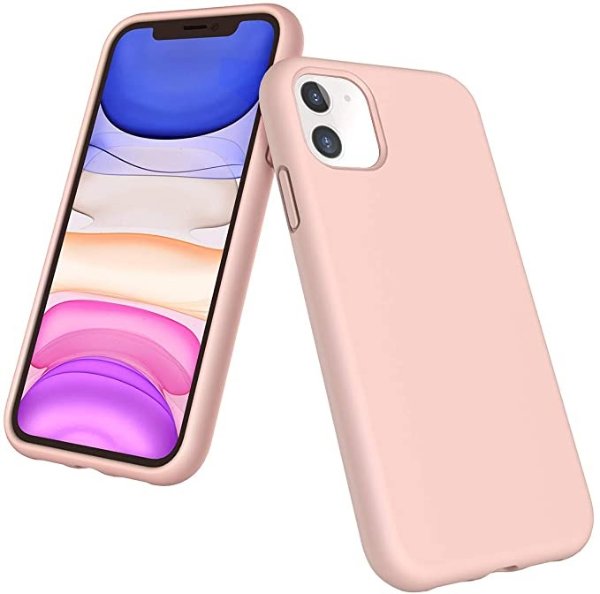 Kocuos iPhone 11 液体硅胶保护壳 粉色