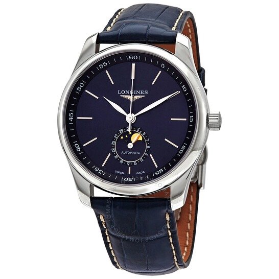 Master Automatic Moonphase Blue Dial Men's Watch L29094920