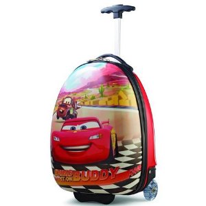 American Tourister Disney Car Hardside 18 Inch Carry-On Upright Suitcase