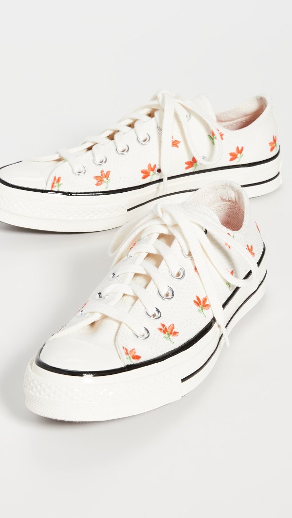 Chuck 70 Embroidered Garden Party Sneakers