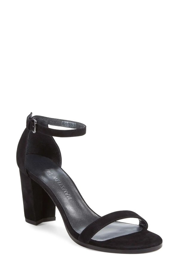 NearlyNude Ankle Strap Sandal