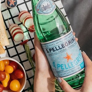S.Pellegrino Sparkling Natural Mineral Water, 33.8 fl oz. (Pack of 12)