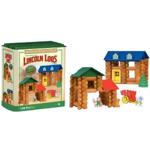 Lincoln Logs Shady Pine 家园积木玩具套装