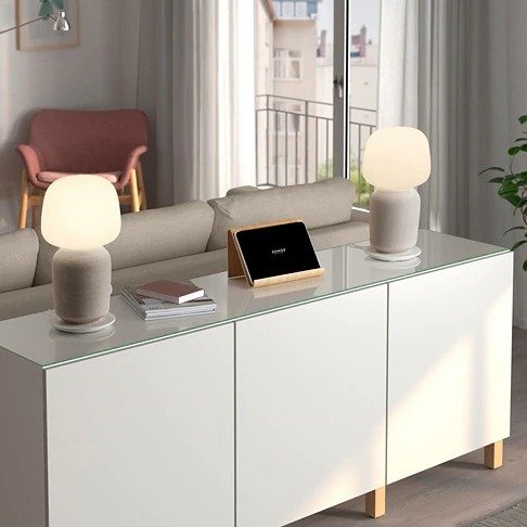 SYMFONISK Table lamp with WiFi speaker - IKEA