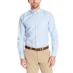 IZOD Uniform Men’s Long-Sleeve Oxford Shirt