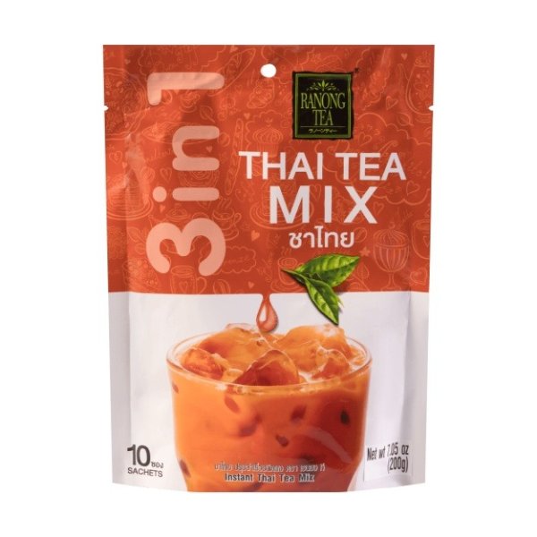 Ranong Tea Thai Milk Tea Mix 3 in 1 200g