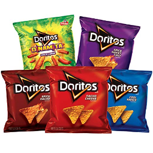 Doritos Flavored Tortilla Chips Variety Pack, 40 Count