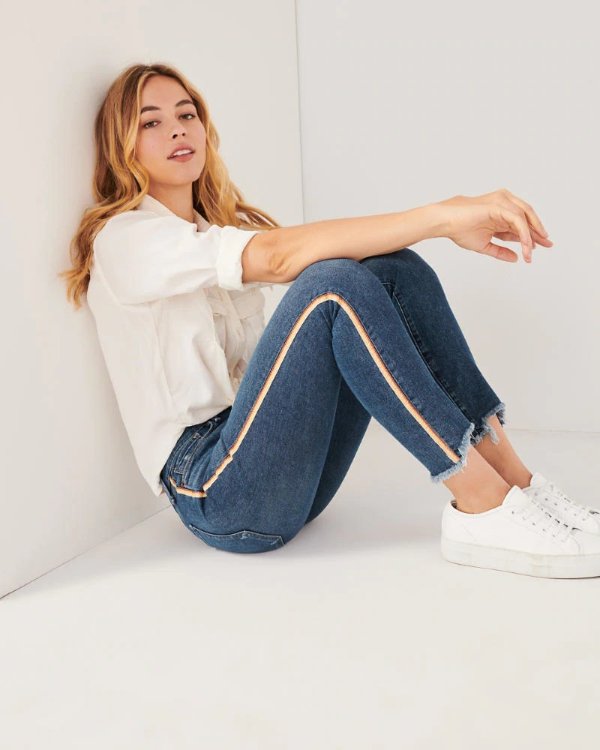 Womens Low Rise Ankle Jeans | Womens Bottoms | Abercrombie.com