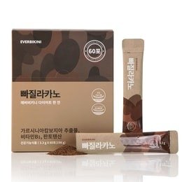 韩国 Everbikini 藤黄果提取物 瘦身咖啡 阻断吸收减少脂肪 60包 | 亚米