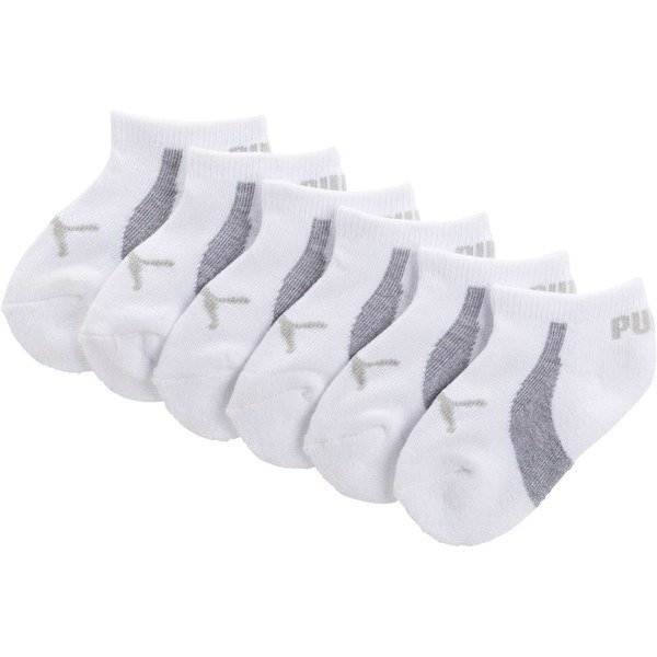Infant Boys' Terry No Show Socks (6 Pack)