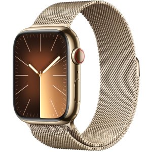 AppleWatch Series 9 GPS + Cellular 45mm Stainless Milanese