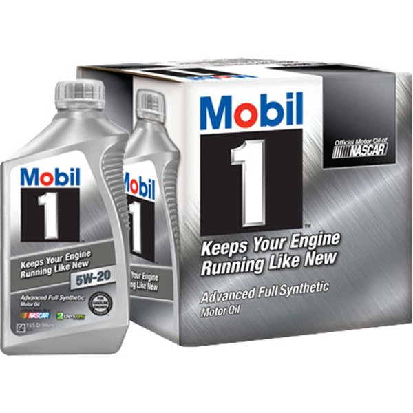 Mobil 1 Full Synthetic Motor Oil 5W-20 6 qt